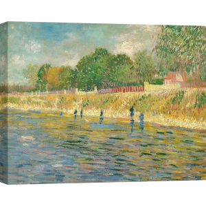 Tableau toile, affiche, poster Vincent van Gogh, Bords de la Seine