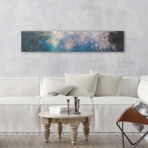 Kunstdruck, Leinwandbilder, Poster Monet, Seerosen: Wolken