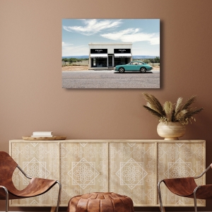 Leinwandbilder und poster Julian Lauren, Wagen In Marfa, Texas