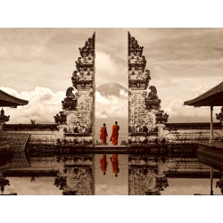 Tableau sur toile et affiche, Moreau, Les portes du paradis, Bali