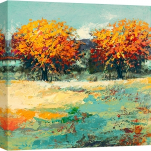 Tree wall art print, canvas, Luigi Florio, Countryside in Summer Ii