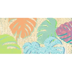 Tableau palmier sur toile, affiche, Eve C. Grant, Jungle moderne