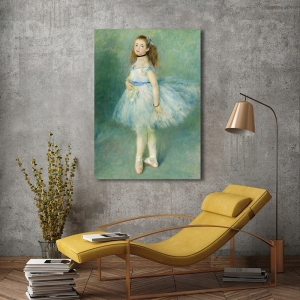 Tableau sur toile Pierre-Auguste Renoir, La danseuse