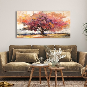 Wall art print and canvas, Autumn Tree by Luigi Florio