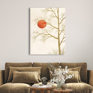 Modern art print and canvas, Red Sunset by Sayaka Miko