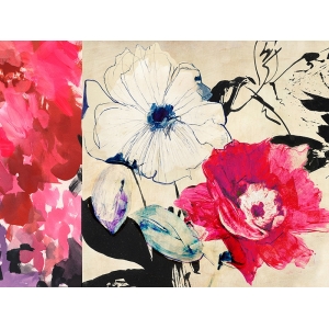 Tableau, affiche, Composition florale joyeuse II de Kelly Parr