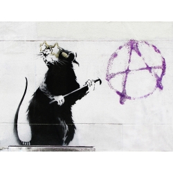 Tableau, poster, affiche Banksy, 177 Fern Street, San Francisco