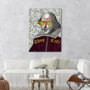 Art print and canvas, Modern William Shakespeare by Matt Spencer