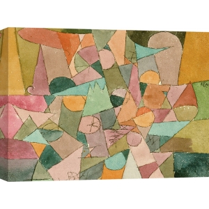 Cuadro abstracto en canvas. Paul Klee, Untitled