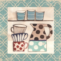 Kitchen art print and canvas, Cuisine Decoration II by Pat Dupree