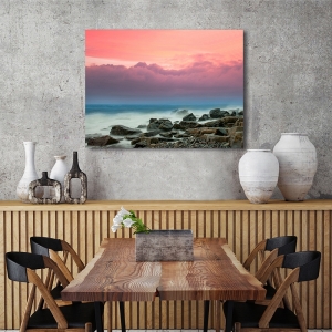 Tableau vue mer, affiche, Matin pastel de  Pangea Images