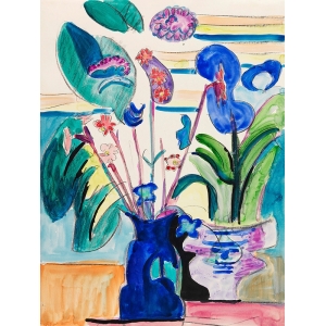 Cuadro en lienzo y lámina, Bodegón, Ernst Ludwig Kirchner