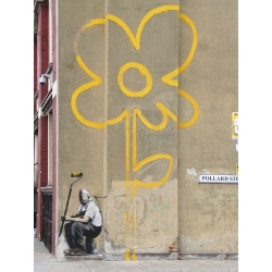 Tableau sur toile, affiche Banksy Pollard Street, London
