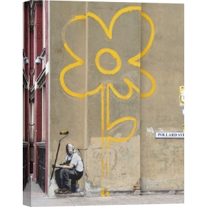 Tableau sur toile, affiche Banksy Pollard Street, London