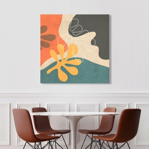 Art print and canvas, Summer leaves III by  Atelier Deco