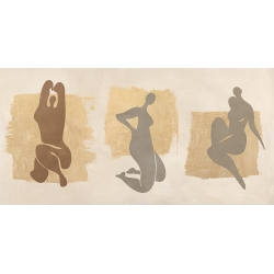 Tableau style Matisse, Etudes sur la beauté féminine (neutre)