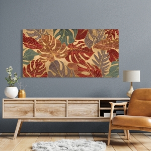 Art print and canvas, Jungle Panel I by Eve C. Grant