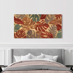 Art print and canvas, Jungle Panel I by Eve C. Grant