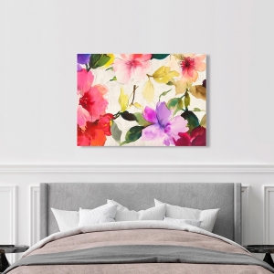 Art print and canvas, Morning flowers by Kelly Parr