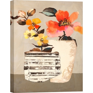 Leinwandbilder mit Blumen, Funky Florals II von Leonardo Bacci