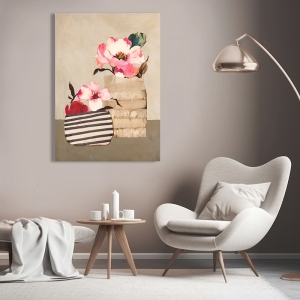 Art print and canvas, Funky Florals III by Leonardo Bacci