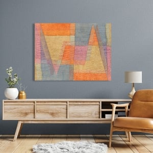 Art print and canvas, The Light and the Sharpness by Paul Klee