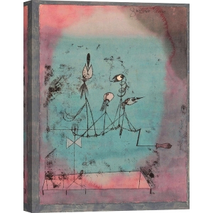 Quadro, stampa su tela, Paul Klee, Twittering Machine