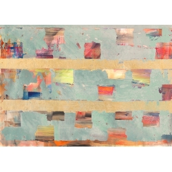 Cuadro abstracto moderno y lámina, City Rising de Peter Winkel