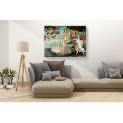 Cuadro famoso en canvas. Botticelli, Nacimiento de Venus