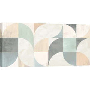 Neutral geometric print, Washed Sophistication, det by Sandro Nava