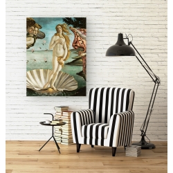 Quadro, stampa su tela. Sandro Botticelli, La nascita di Venere (dettaglio)
