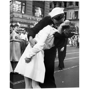 Tableau, affiche Le baiser du marin à Times Square, New York