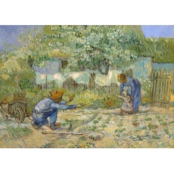 Tableau sur toile, affiche Les premiers pas de Vincent van Gogh